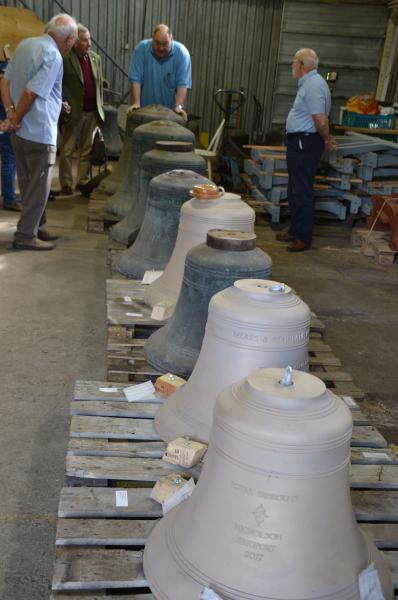 Bells at Nicholsons Workshop 