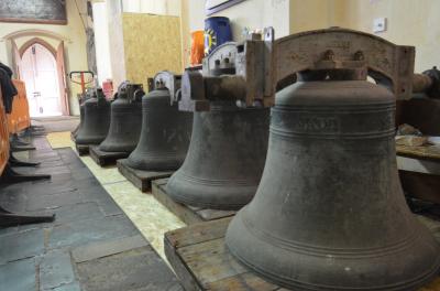 Bells ready to leave church May 2017