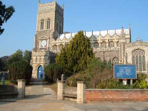Outside view of the church